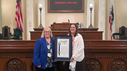 Housing Trust Fund Ventura County representatives on the Assembly Floor