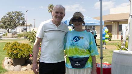 Asm. Bennett with a Board Member of the Animal Services Foundation of Ventura County 